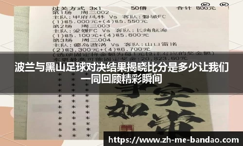 波兰与黑山足球对决结果揭晓比分是多少让我们一同回顾精彩瞬间